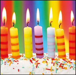 Birthday celebrations birthday cards. Pack of 10 cards. 5 design pack. Greeting: Happy birthday