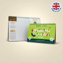Plantable A5 desk calendar - Veg and herb