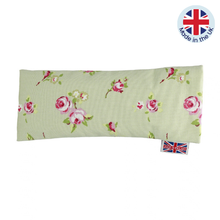 Eye pillow with lavender - rosebud blue design