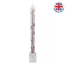 Nativity slim Advent candle by Alison Gardiner