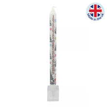 Christmas trees slim Advent candle by Alison Gardiner