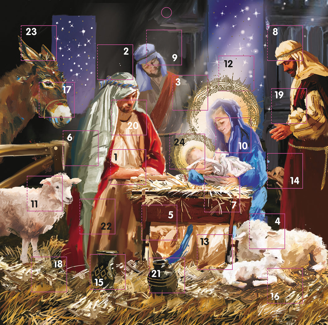 Black Friday offer. Nativity Advent calendar