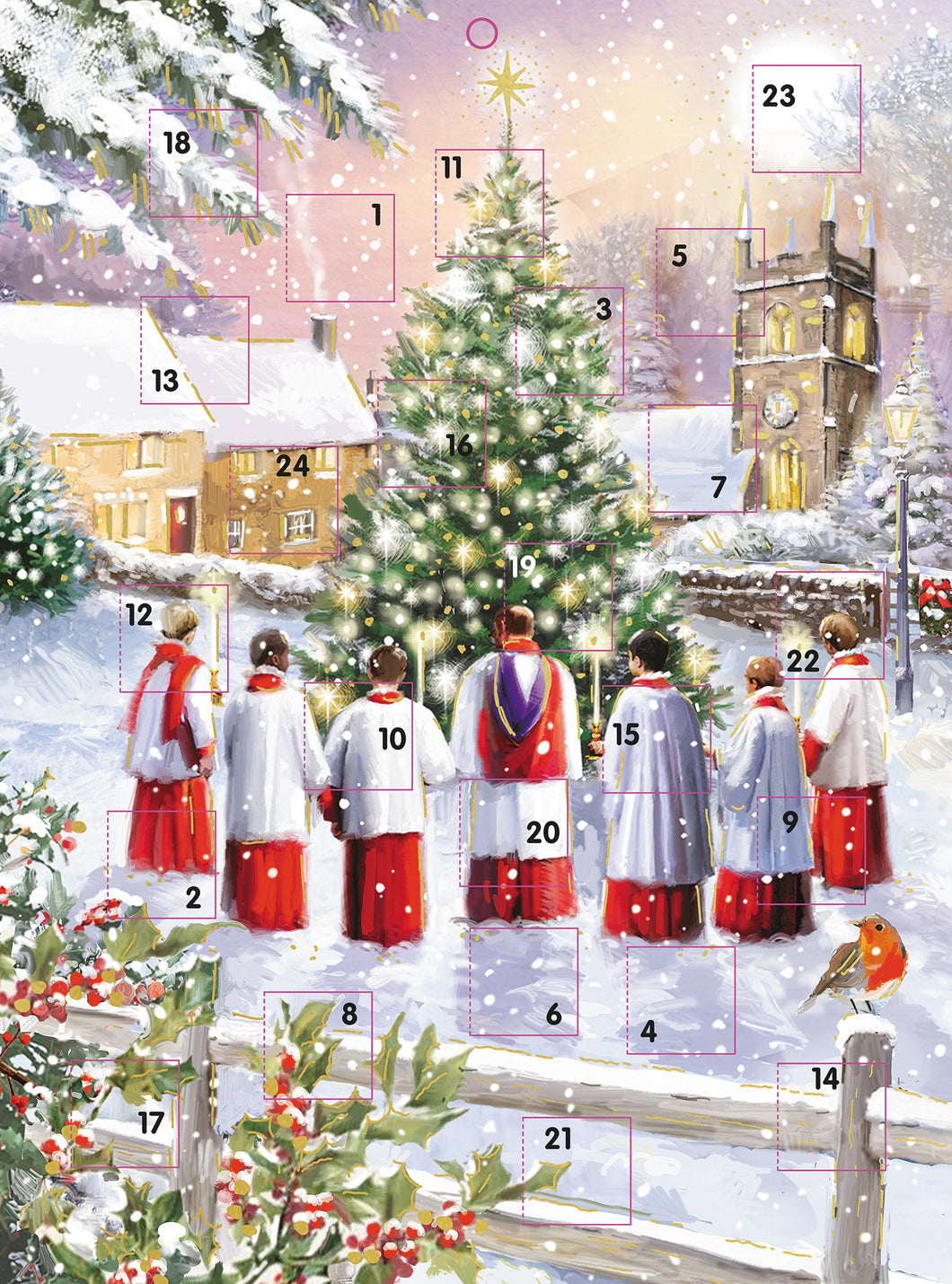 Black Friday offer. Morning service A4 Advent calendar