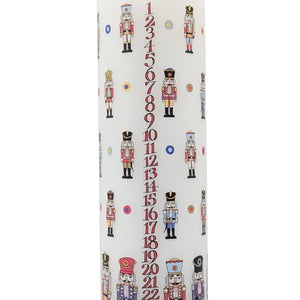 Nutcracker Advent candle by Alison Gardiner (Pillar)