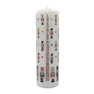 Nutcracker Advent candle by Alison Gardiner (Pillar)