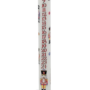 Nutcracker Advent candle by Alison Gardiner (Slim)