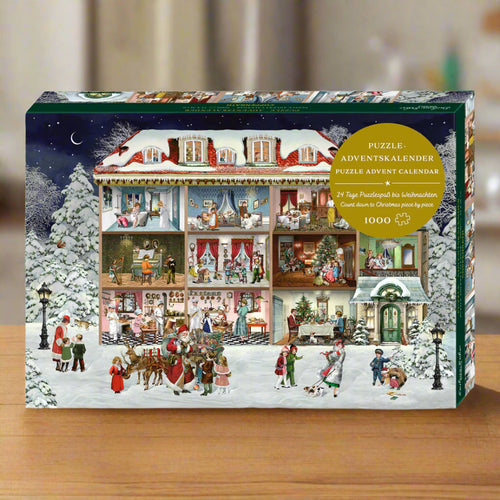 Wonderful Christmas house 1000 piece Advent jigsaw puzzle