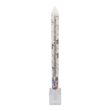Nativity slim Advent candle by Alison Gardiner