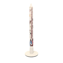 Nativity slim Advent candle by Alison Gardiner