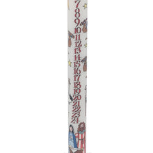 Nativity slim Advent candle by Alison Gardiner