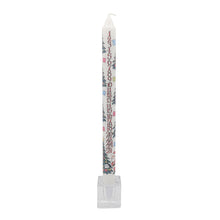 Christmas trees slim Advent candle by Alison Gardiner