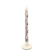 Christmas trees slim Advent candle by Alison Gardiner