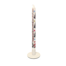 Christmas trees slim Advent candle by Alison Gardiner