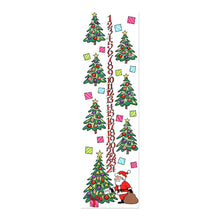Christmas trees slim Advent candle by Alison Gardiner