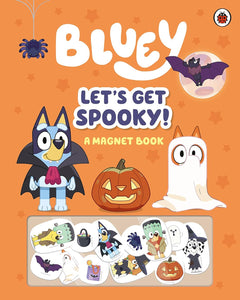 Black Friday offer. Bluey Let's Get Spooky book with magnets