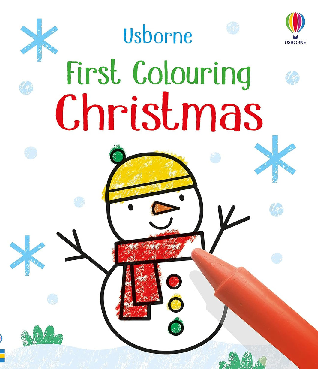 Christmas First Colouring Book