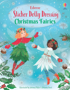 Christmas Fairies Sticker Dolly Colouring Book