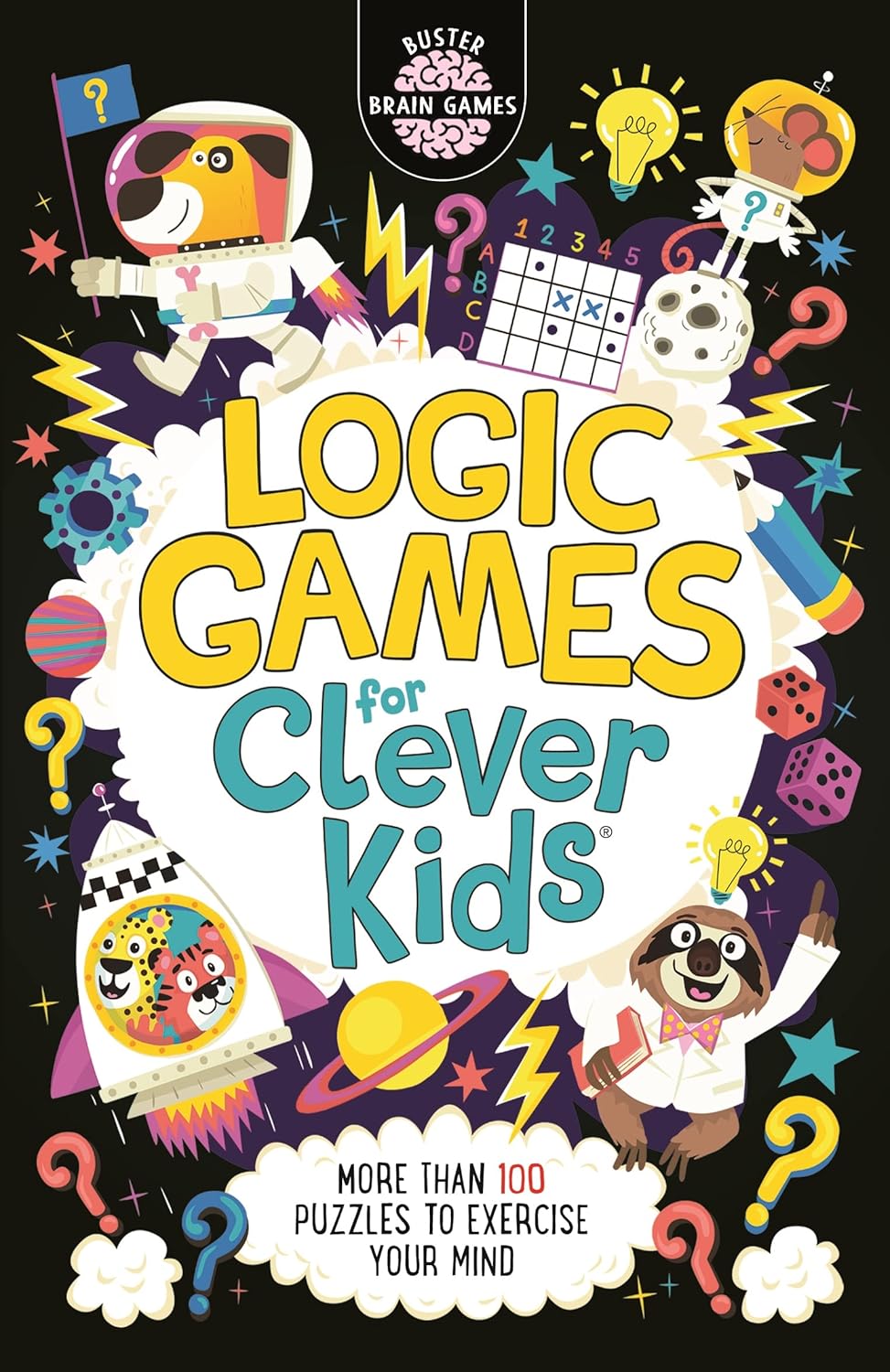 Clever Kids Logic Games Book