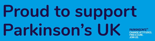 I support Parkinson's UK window cling