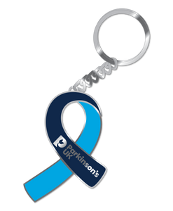 Parkinson's UK Ribbon keyring