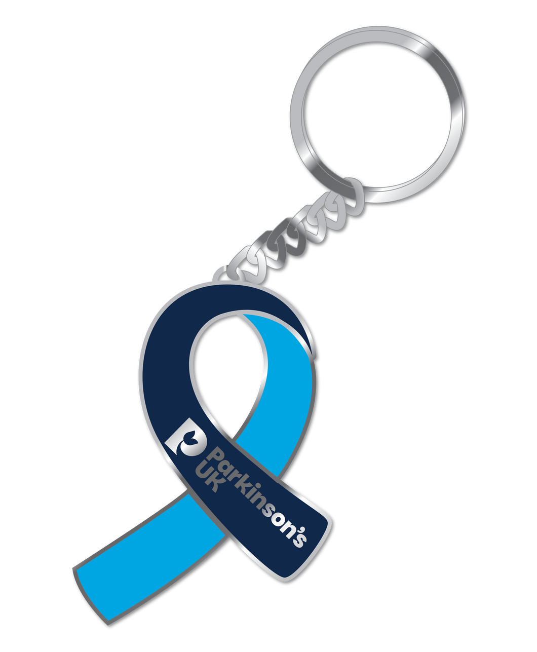 Parkinson's UK Ribbon keyring