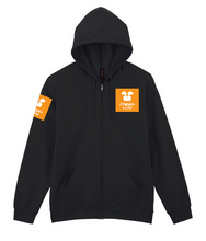 2 Parkies in a Pod zip up unisex hoodie