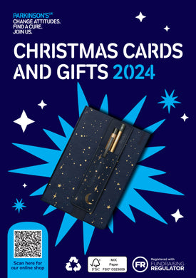 Parkinson's UK 2024 Christmas card and gift catalogue