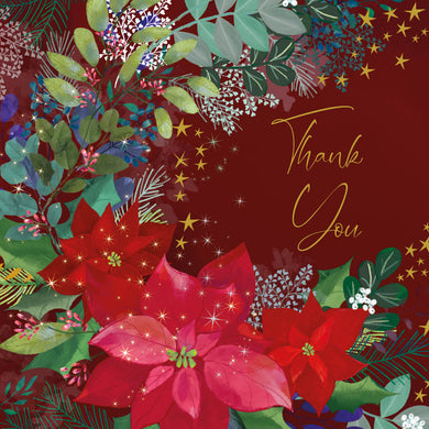 Parkinson's UK Poinsettia stars charity Christmas cards