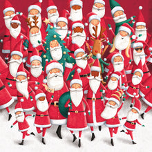 Parkinson's UK charity Christmas cards. Ho ho ho Santa design. Pack of 10 cards