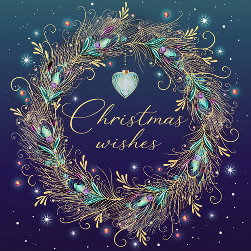 Parkinson's UK charity Christmas cards. Christmas wishes design. Pack of 10 cards.