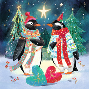 Parkinson's UK charity Christmas cards. Love at Christmas design. Pack of 10 cards.