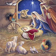 Parkinson's UK charity Christmas cards - Away in a Manger design