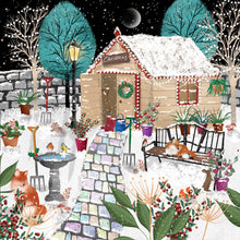 Parkinson's UK charity Christmas cards - Christmas gardening design