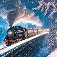 Parkinson's UK charity Christmas cards - North Pole express design