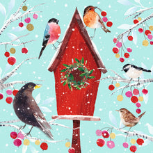 Parkinson's UK charity Christmas cards - Garden birds design
