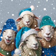 Parkinson's UK charity Christmas cards - Happy sheep design