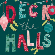 Parkinson's UK charity Christmas cards - Deck the halls design
