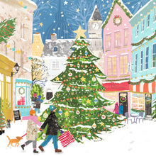 Parkinson's UK charity Christmas cards - Christmas town design