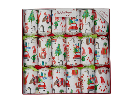 Elves Racing Crackers
