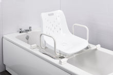 Width adjustable swivel seat