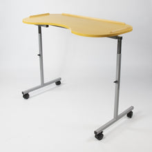 Curved adjustable table