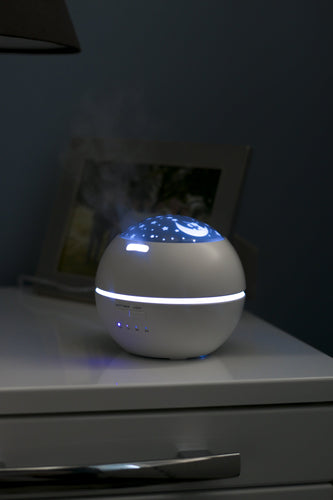 Night light humidifier