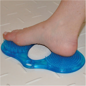 Foot cleaner with pumice