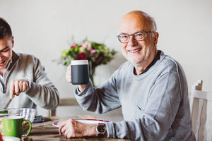 Large handled mug