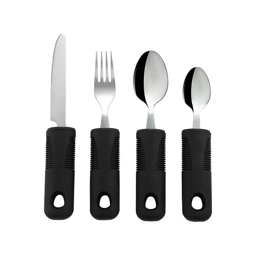 Economy easy grip cutlery set