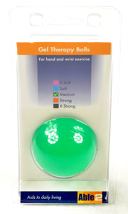 Hand therapy gel ball - Green Medium