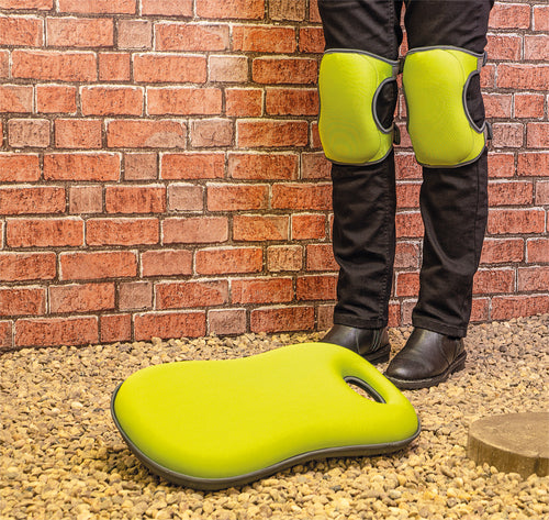 Memory foam garden knee pads