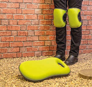 Memory foam garden knee pads