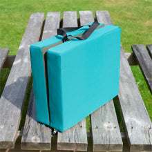 Memory foam folding kneeler cushion