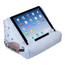 Sloth book and tablet couch